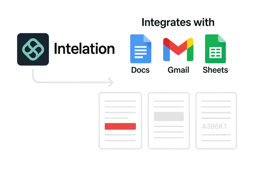 Intelation Google Workspace integration overview